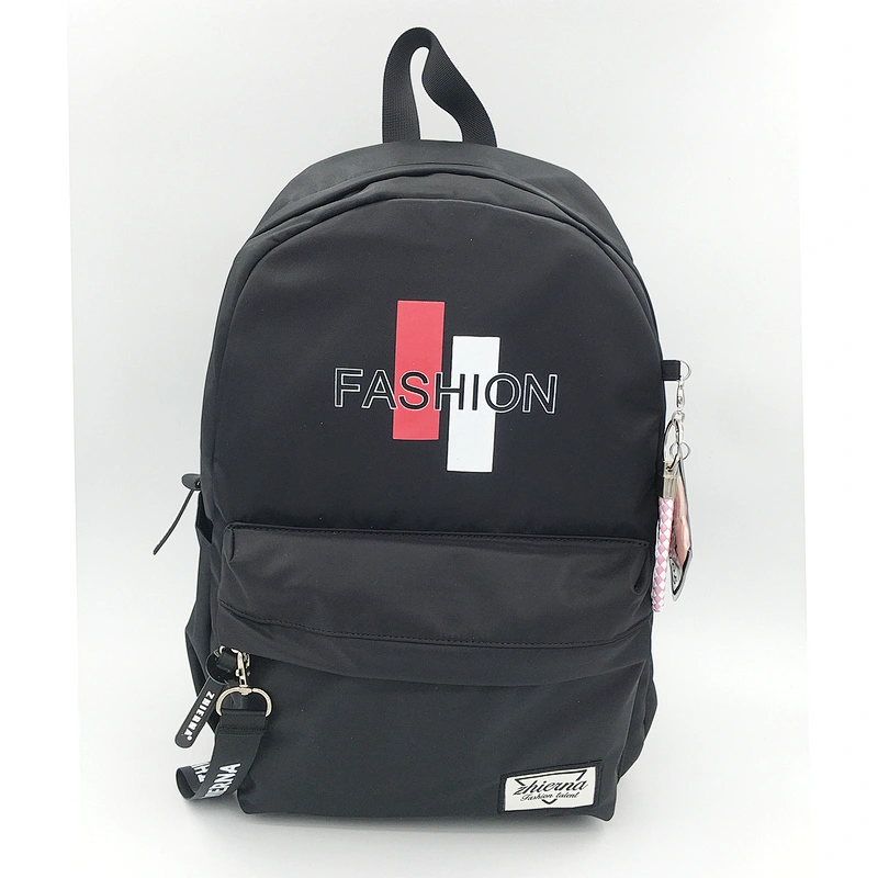 light weight 600D printed school backpack