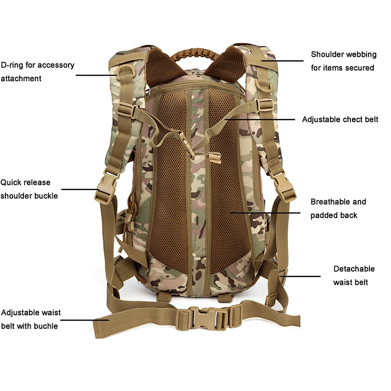 40 L Military  Tactical backpack