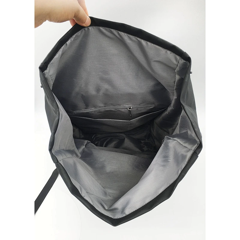 Roll  top backpack with buckle