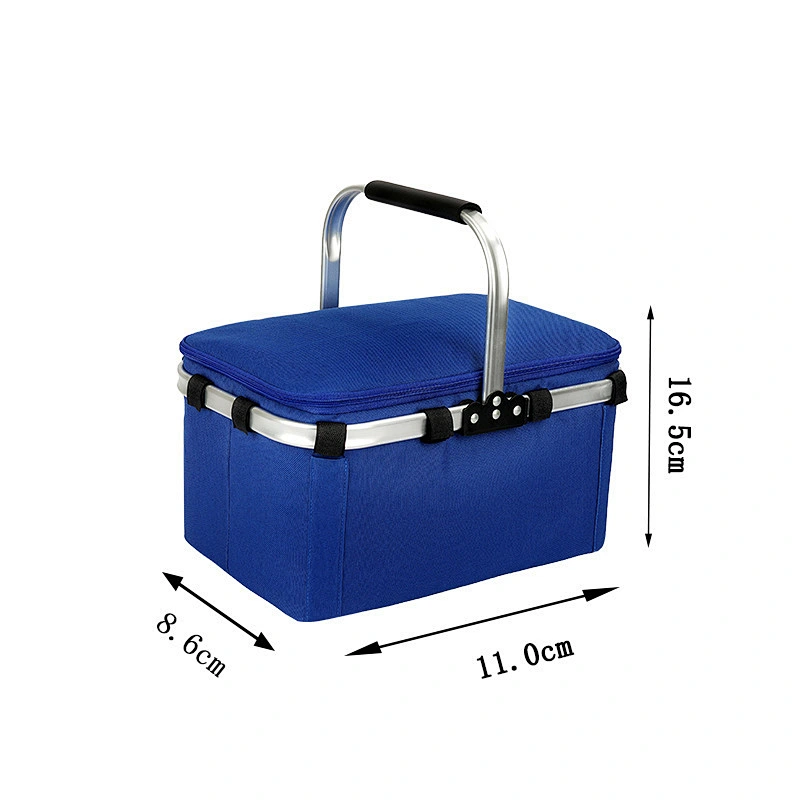Waterproof Folding Picnic Lunch Bag Camping Insulated Bag Cooler