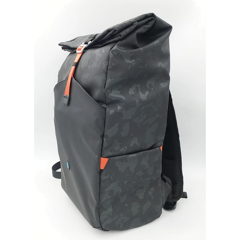 Roll  top backpack with buckle