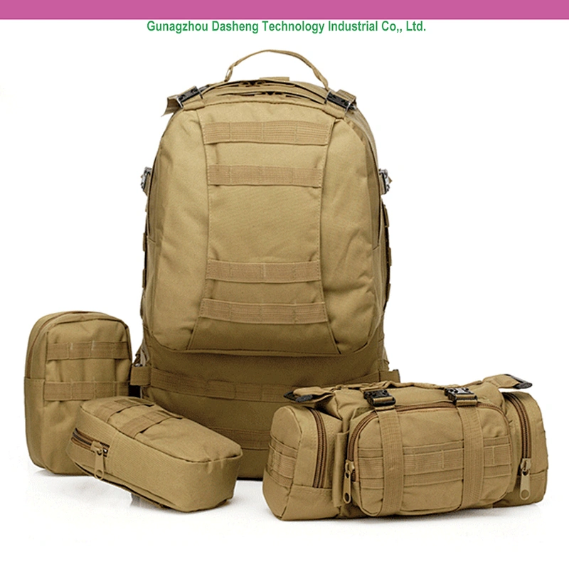 4-in-1 large rucksack 50L Tactical Backpack