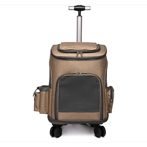 Carried PET trolley backpack traveling convertible backpack