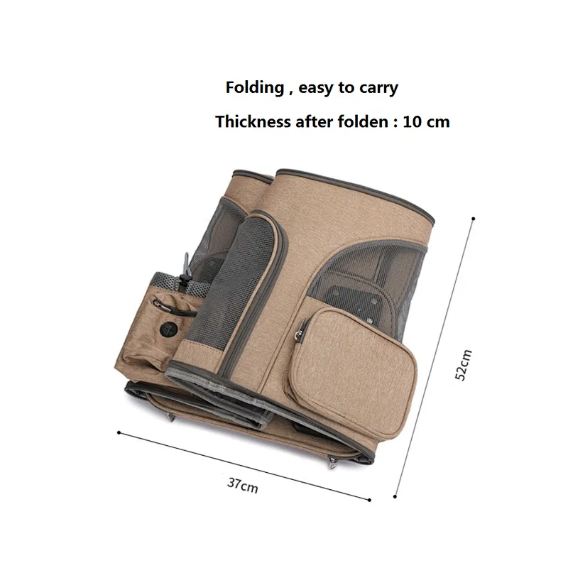 Carried PET trolley backpack traveling convertible backpack