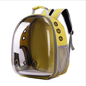 Breathable Transparent Pet Travel Backpack Dog Cat Carrier backpack  Bag