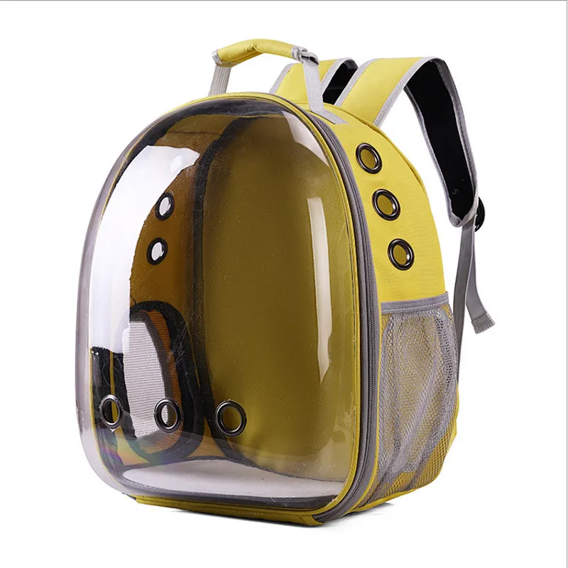 Breathable Transparent Pet Travel Backpack Dog Cat Carrier backpack  Bag