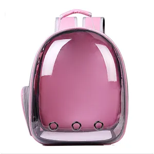 Breathable Transparent Pet Travel Backpack Dog Cat Carrier backpack  Bag