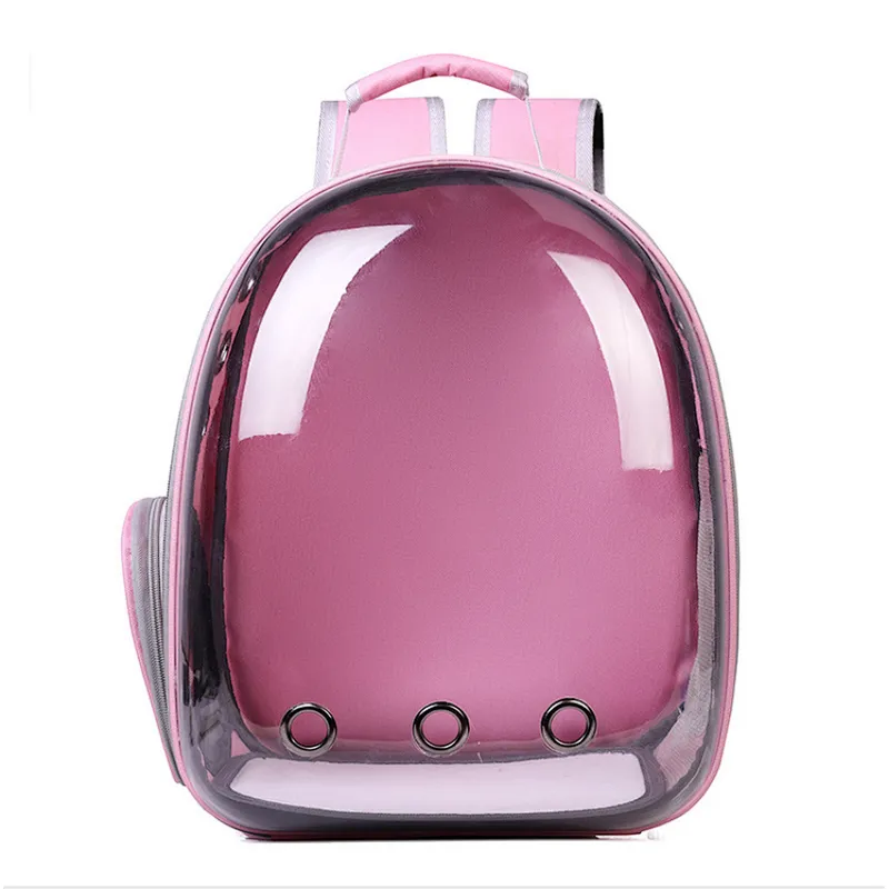 Breathable Transparent Pet Travel Backpack Dog Cat Carrier backpack  Bag
