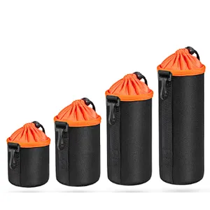 Neoprene camera lens pouch