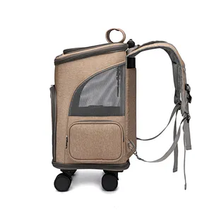Carried PET trolley backpack traveling convertible backpack
