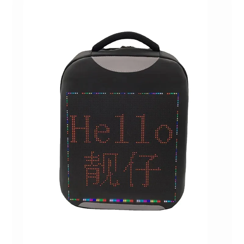 Led backpack laptop backpack