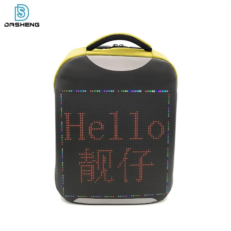 Led backpack laptop backpack