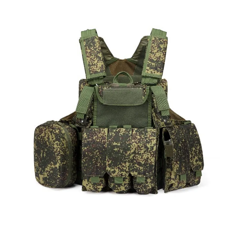 ilitary Tactical Vest Plate Carrier – Molle Style Vest with Pockets & Pouches