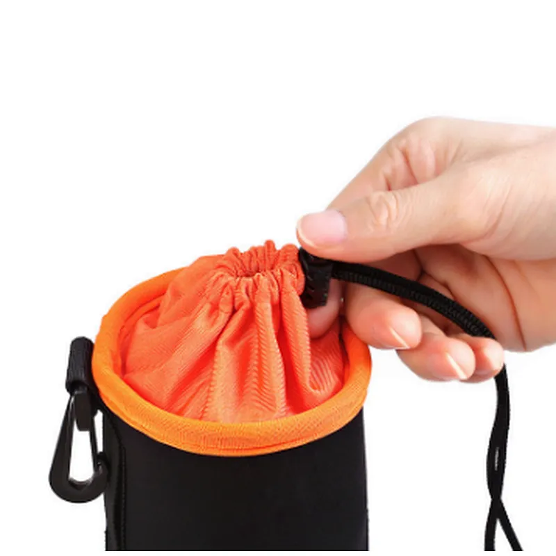 Neoprene camera lens pouch