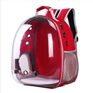 Breathable Transparent Pet Travel Backpack Dog Cat Carrier backpack  Bag