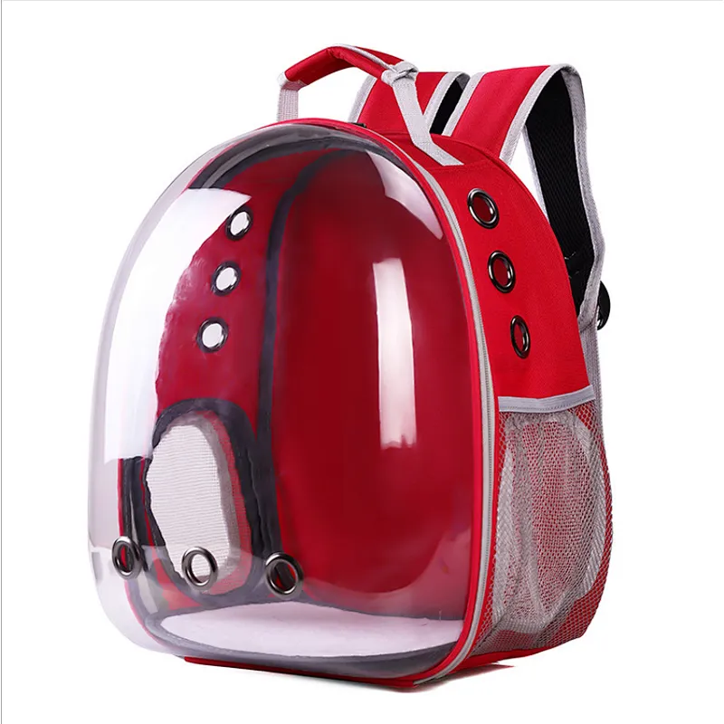 Breathable Transparent Pet Travel Backpack Dog Cat Carrier backpack  Bag