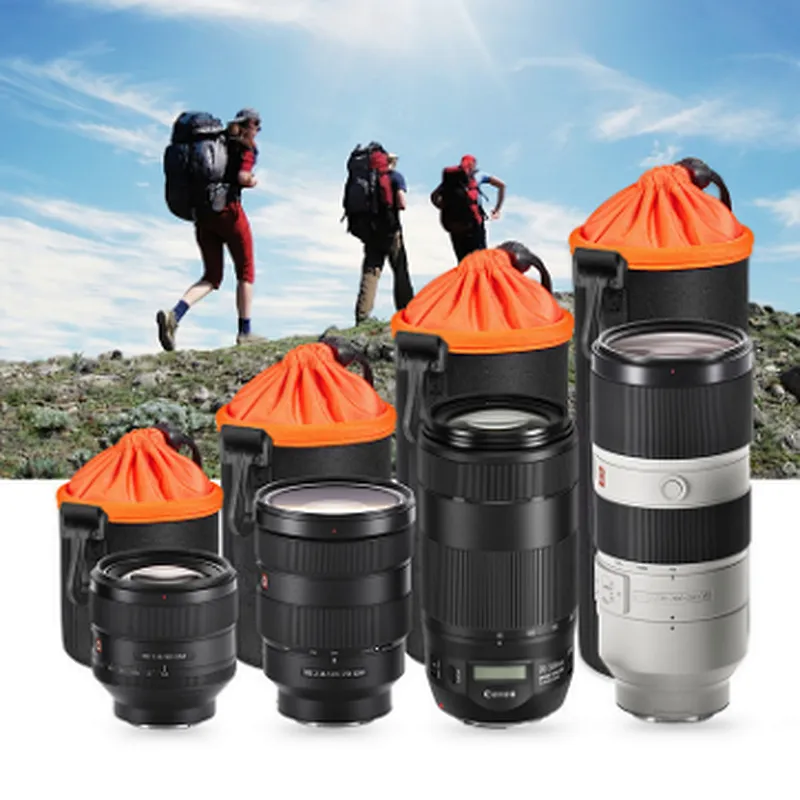 Neoprene camera lens pouch