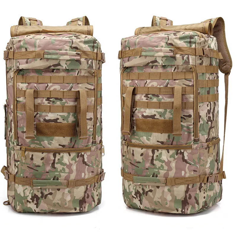 Multi-functional camouflage tactical backpack