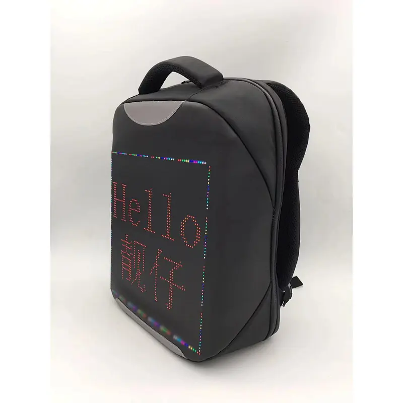 Led backpack laptop backpack