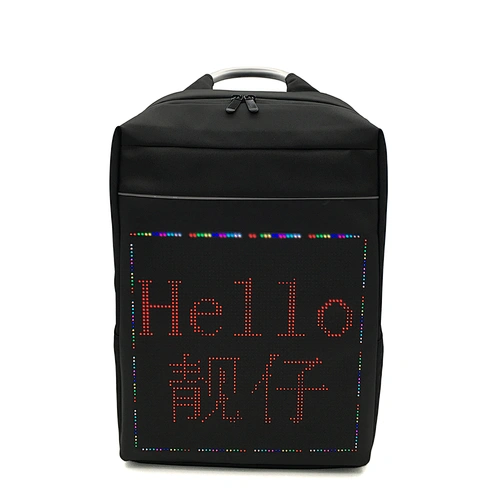 Classic  Led display  backpack laptop bag