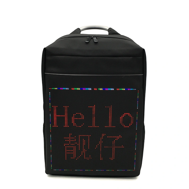 Classic  Led display  backpack laptop bag