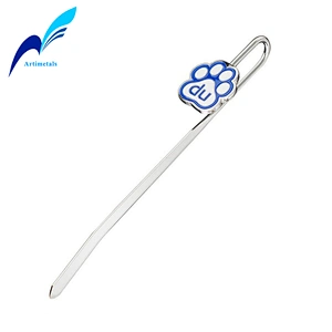 Metal Custom Logo Design Bookmark