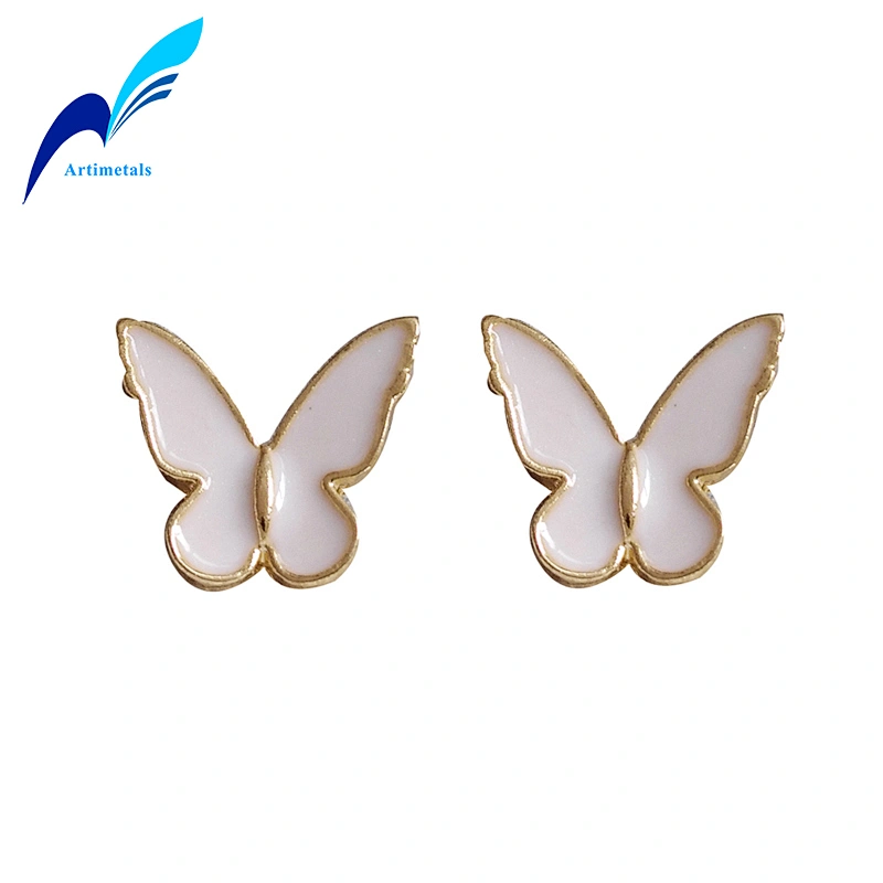 Gold Butterfly Earring