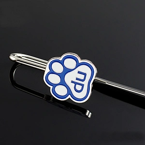 Metal Custom Logo Design Bookmark