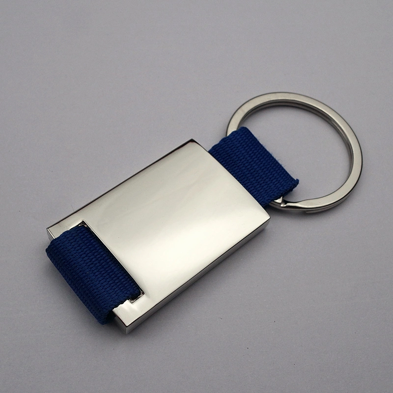 Woven Fabric Keychain