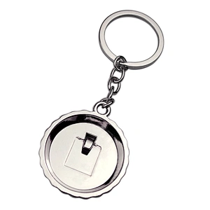 Canada Bottle Cap Shape Opener Keychain