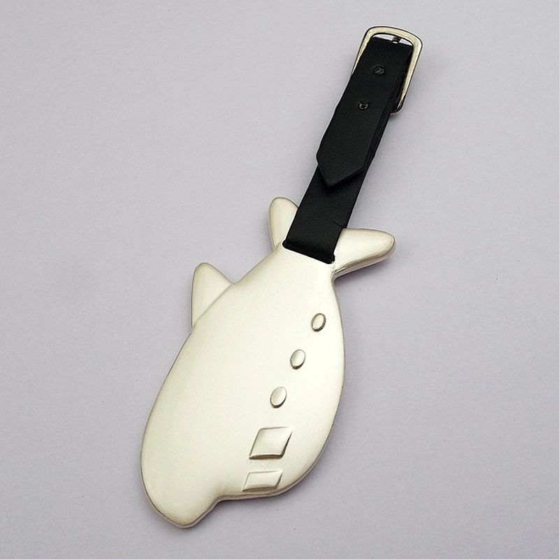 Plane Metal Luggage Tag
