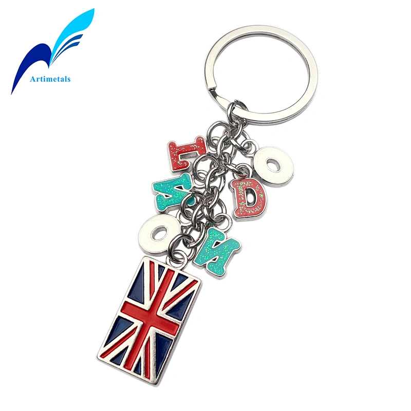 LONDON Charm Keychain