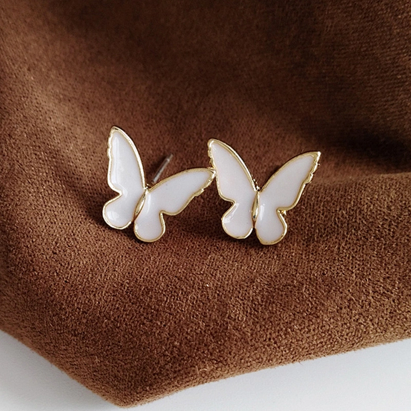 Gold Butterfly Earring