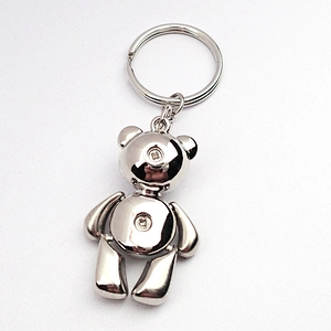 Popular 3D Teddy Bear Keychain