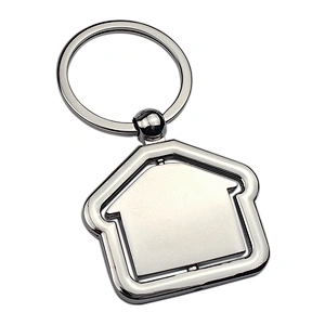 Revolving House Keychain