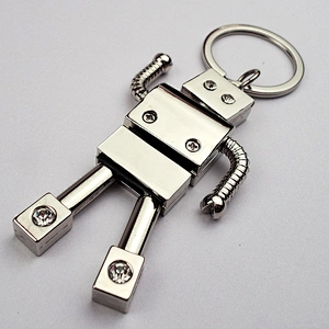 Popular 3D Robot Keychain