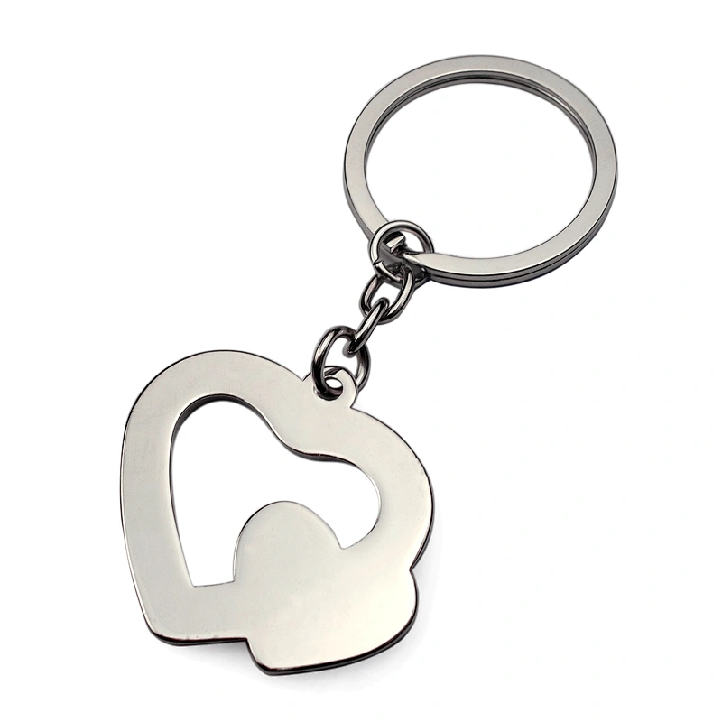 Heart Diamond Keychain
