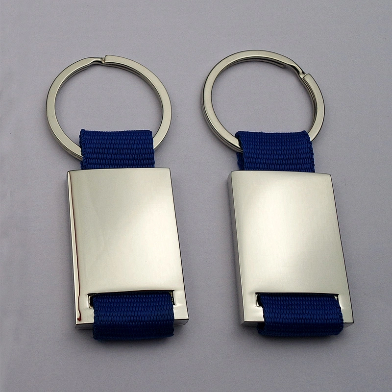 Woven Fabric Keychain