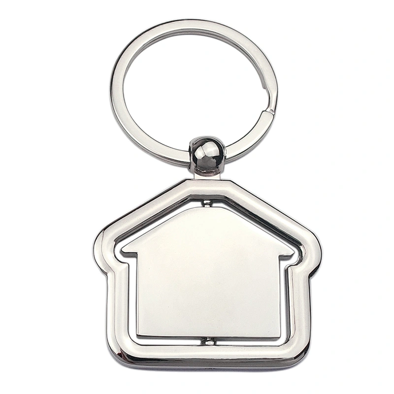 Revolving House Keychain
