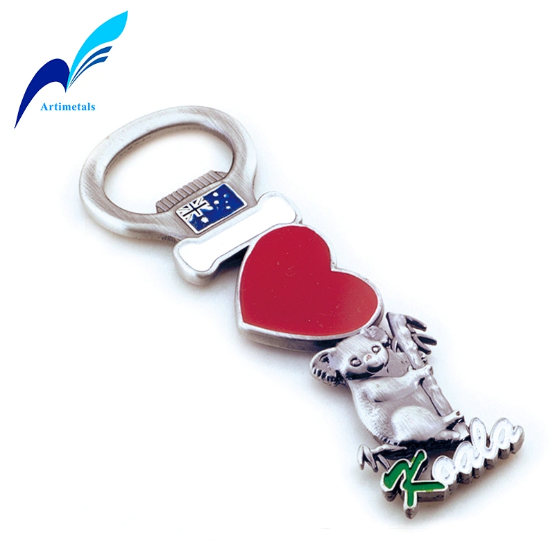 I Love Koala Bottle Opener Fridge Magnet