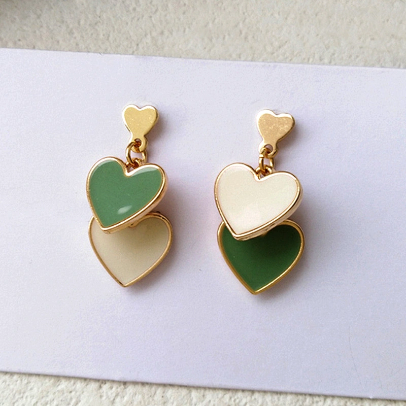 Gold Heart by Heart Earring