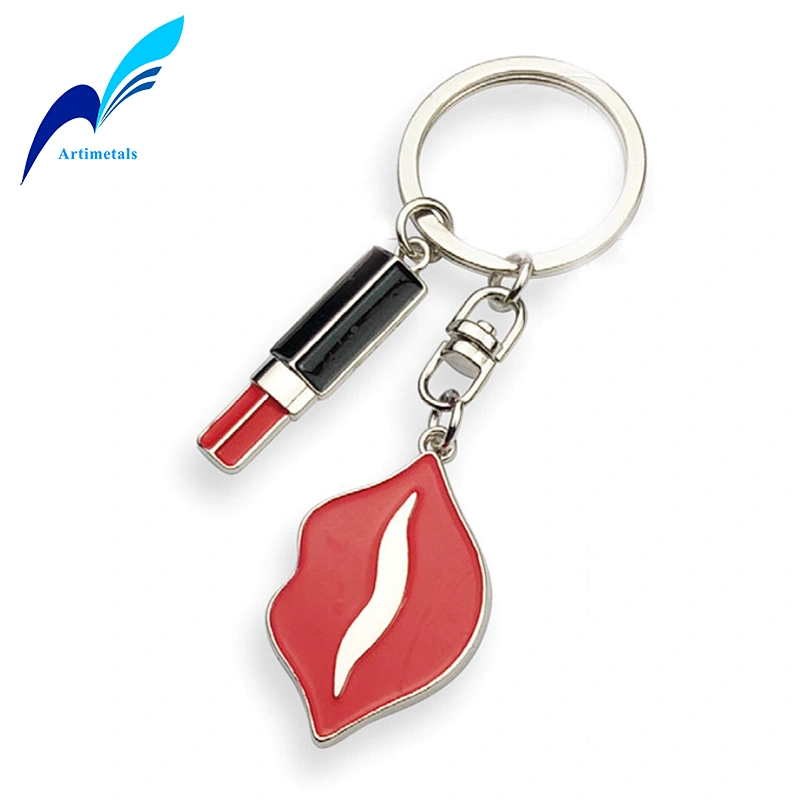 Lip Lipstick Keychain