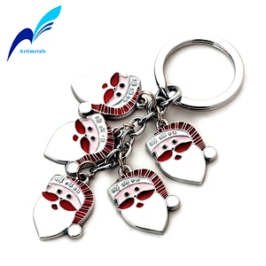 Lovely Christmas Santa Claus Charm Keychain