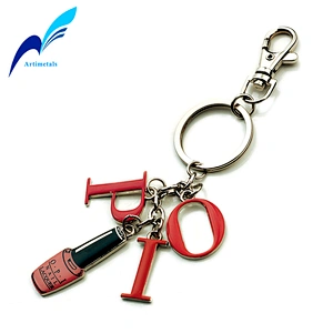 Fashion OPI Nail Lacquer Keychain