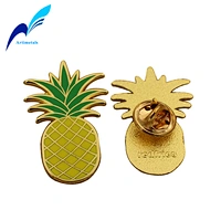 Hotsale Custom  Enamel Pineapple Lapel Pin