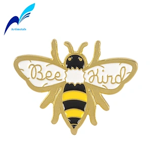 Hotsale Custom Soft Enamel Bee Lapel Pin