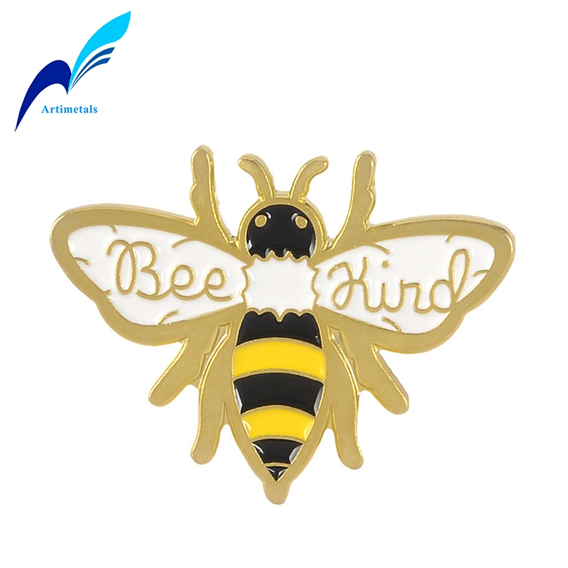 Hotsale Custom Soft Enamel Bee Lapel Pin