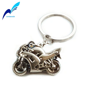 Popular 3D Men's motorcycle Keychain