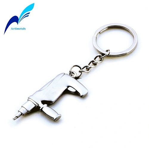 Popular 3D Electric drill Keychain