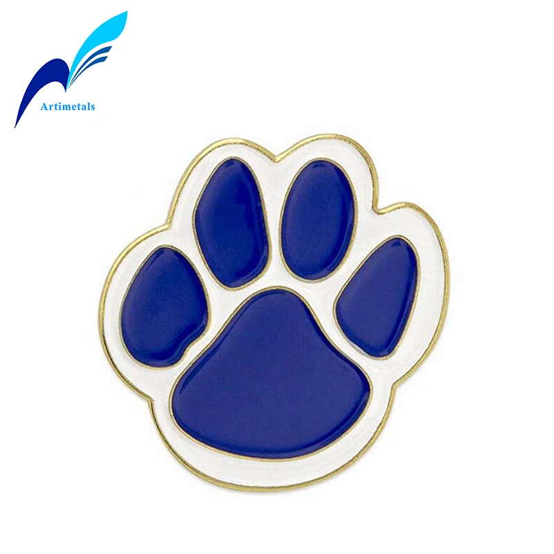 Hotsale Custom Soft Enamel Paw Lapel Pin